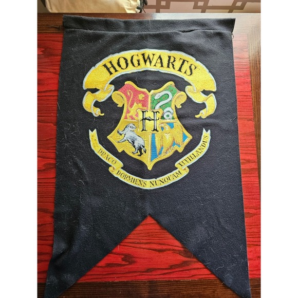 Other - Hogwarts Felt Wall Banner – Official Harry Potter – Rubie's – 2017 – Used